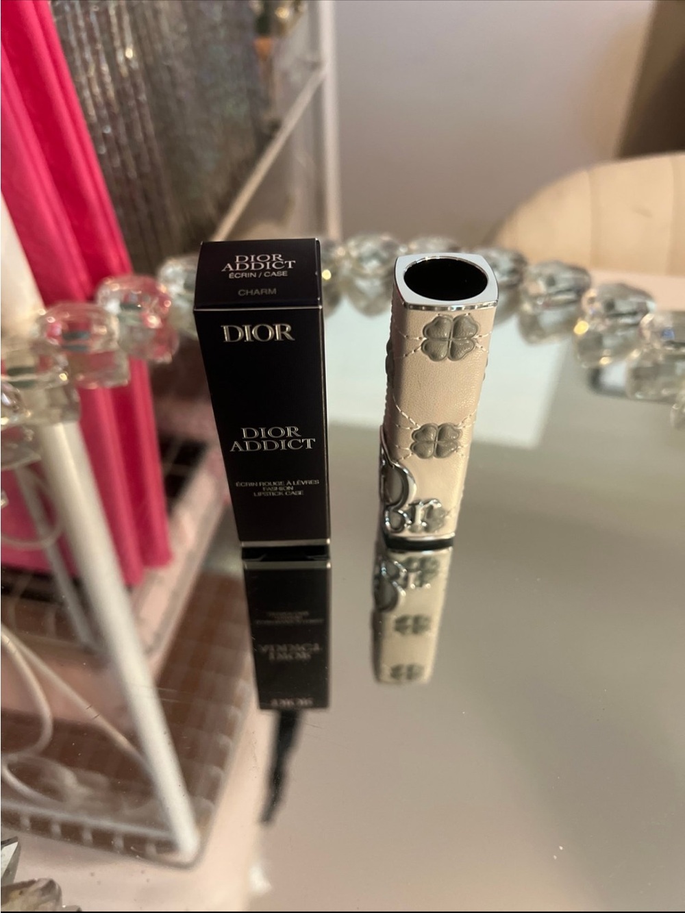 DIOR Addict Charm Embossed Lipstick Case